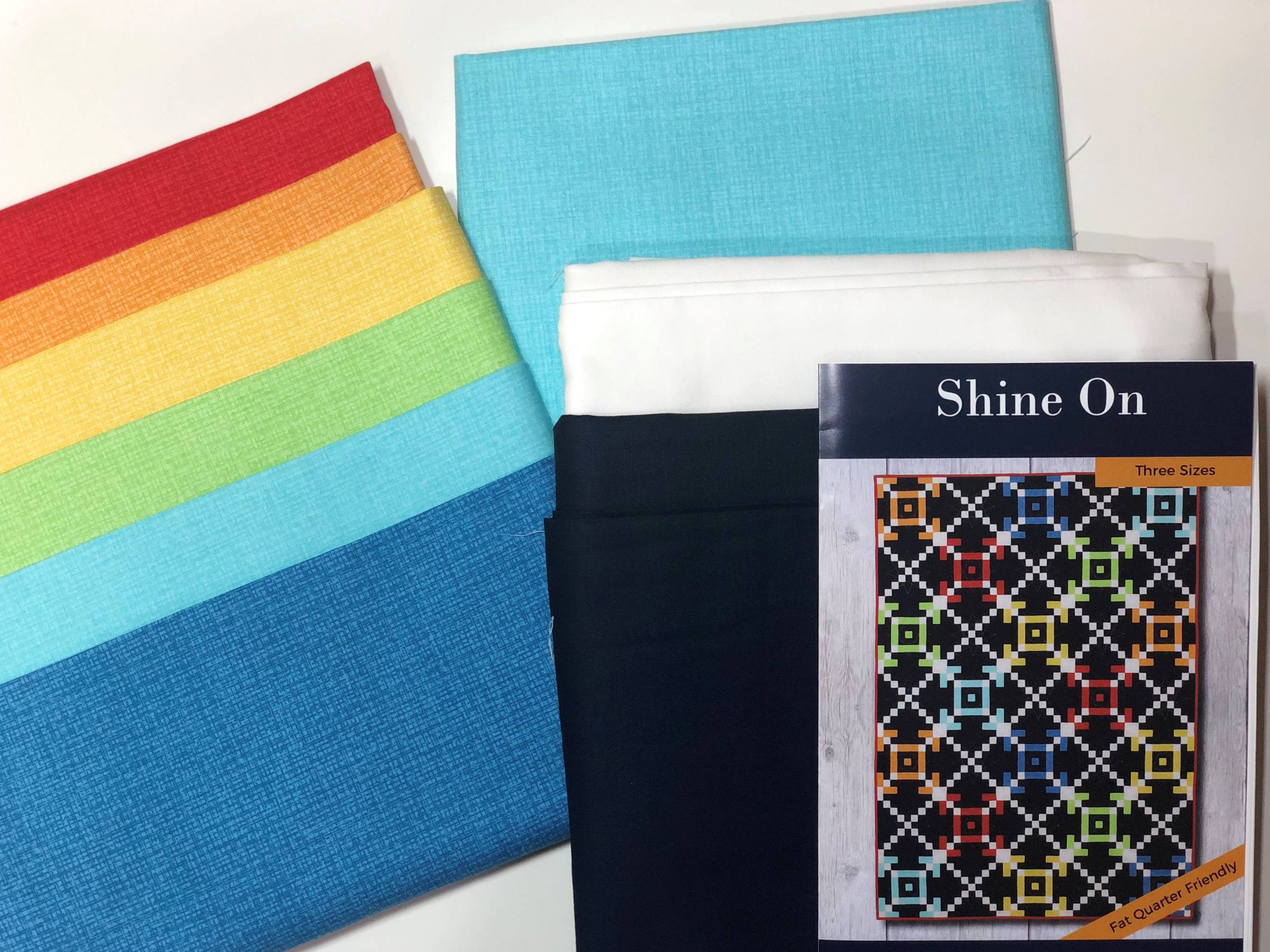 Shine On Quilt Kit Components