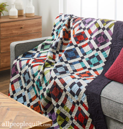 Warm Woolies Quilt, Styled