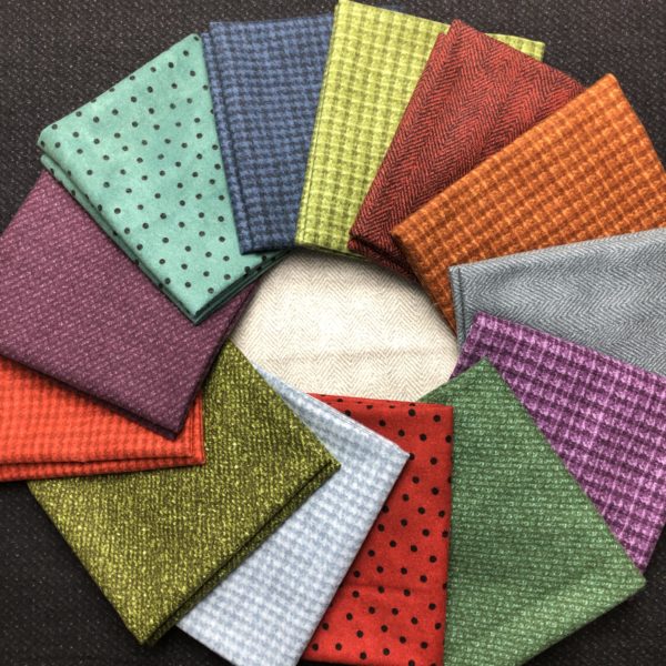 Warm Woolies Quilt Kit Components