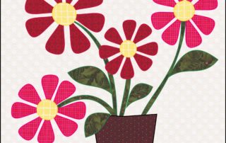 Wildflowers Quilt Block