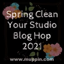 Spring Clean Your Studio Blog Hop 2021 Logo