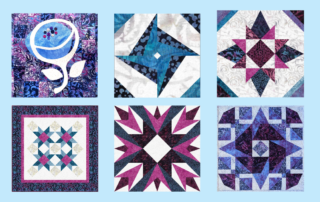 Woodcut Blossoms Blog Tour Blocks