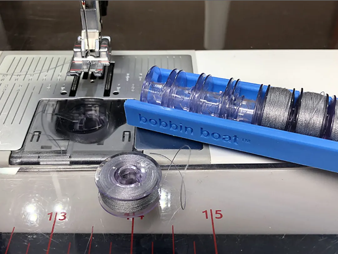quilting tips for beginners — save time winding extra bobbins up front